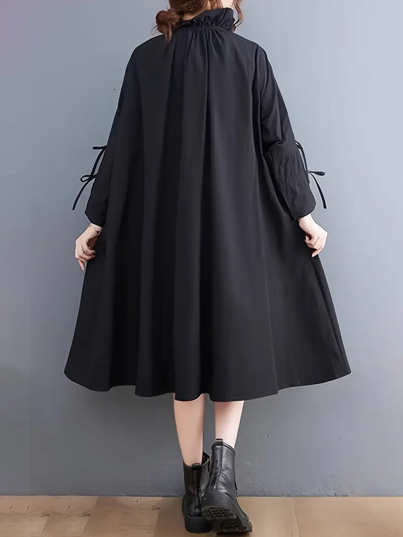 Abito da donna - Collo alto e cerniera