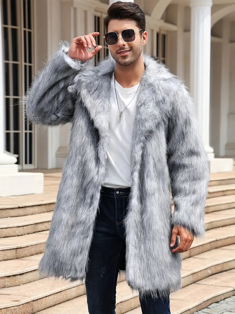 Alessio | Cappotto in Pelliccia Elegante per Uomo