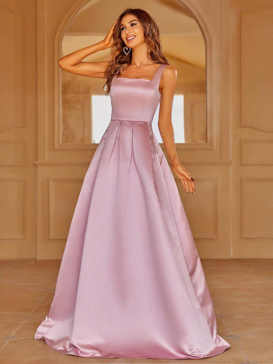 Favoloso abito da damigella con canotta