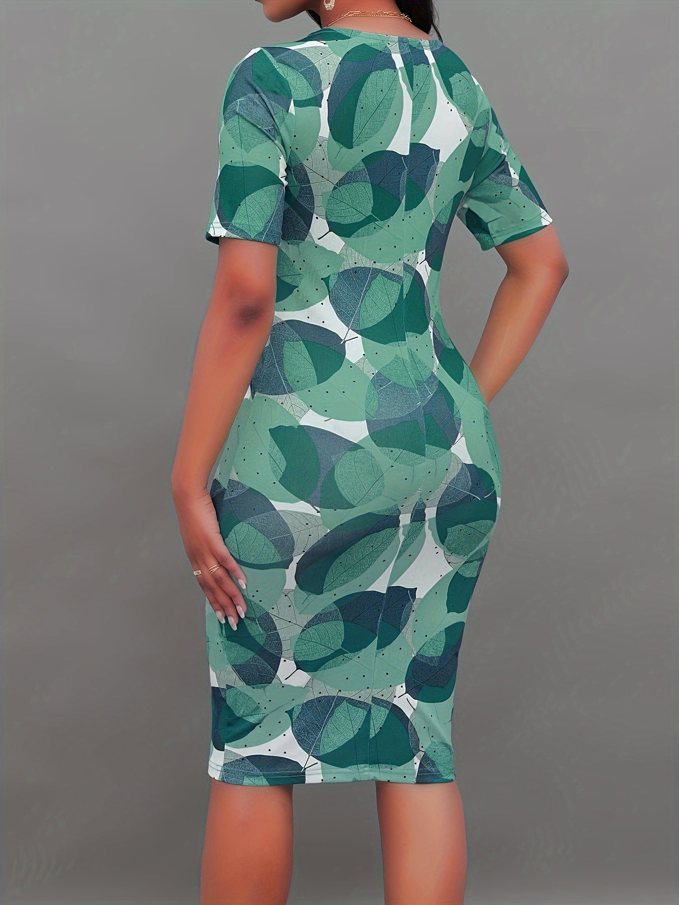 Elegante gonna svasata con motivo Virydowa