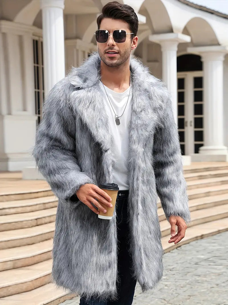 Alessio | Cappotto in Pelliccia Elegante per Uomo