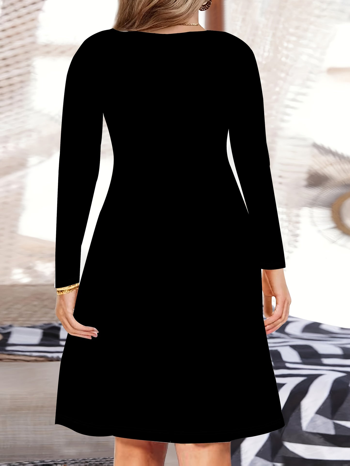 Abito estivo da donna - Abito casual leggero, elastico ed elegante