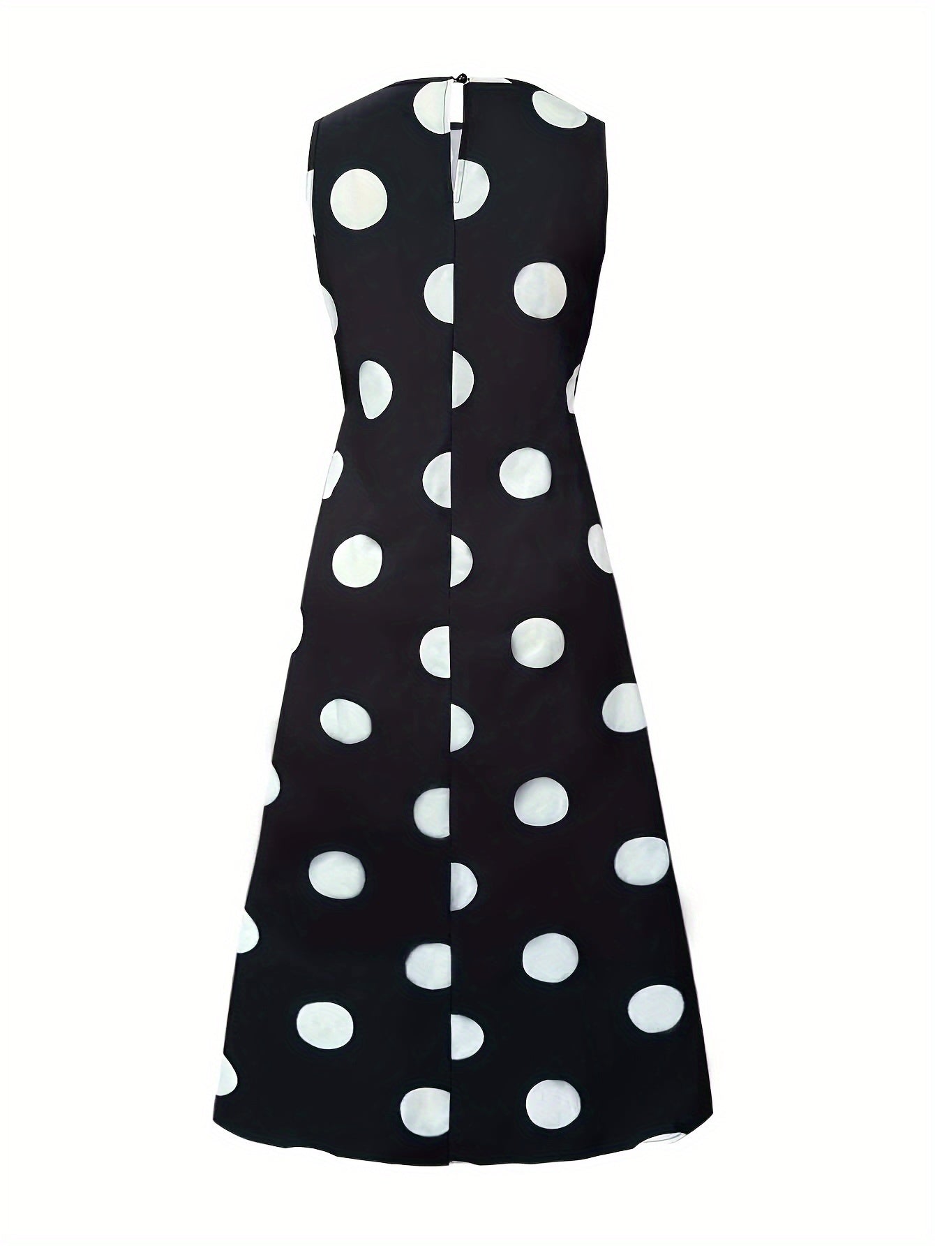 Abito estivo da donna Senza maniche, motivo floreale Sciolto e arioso