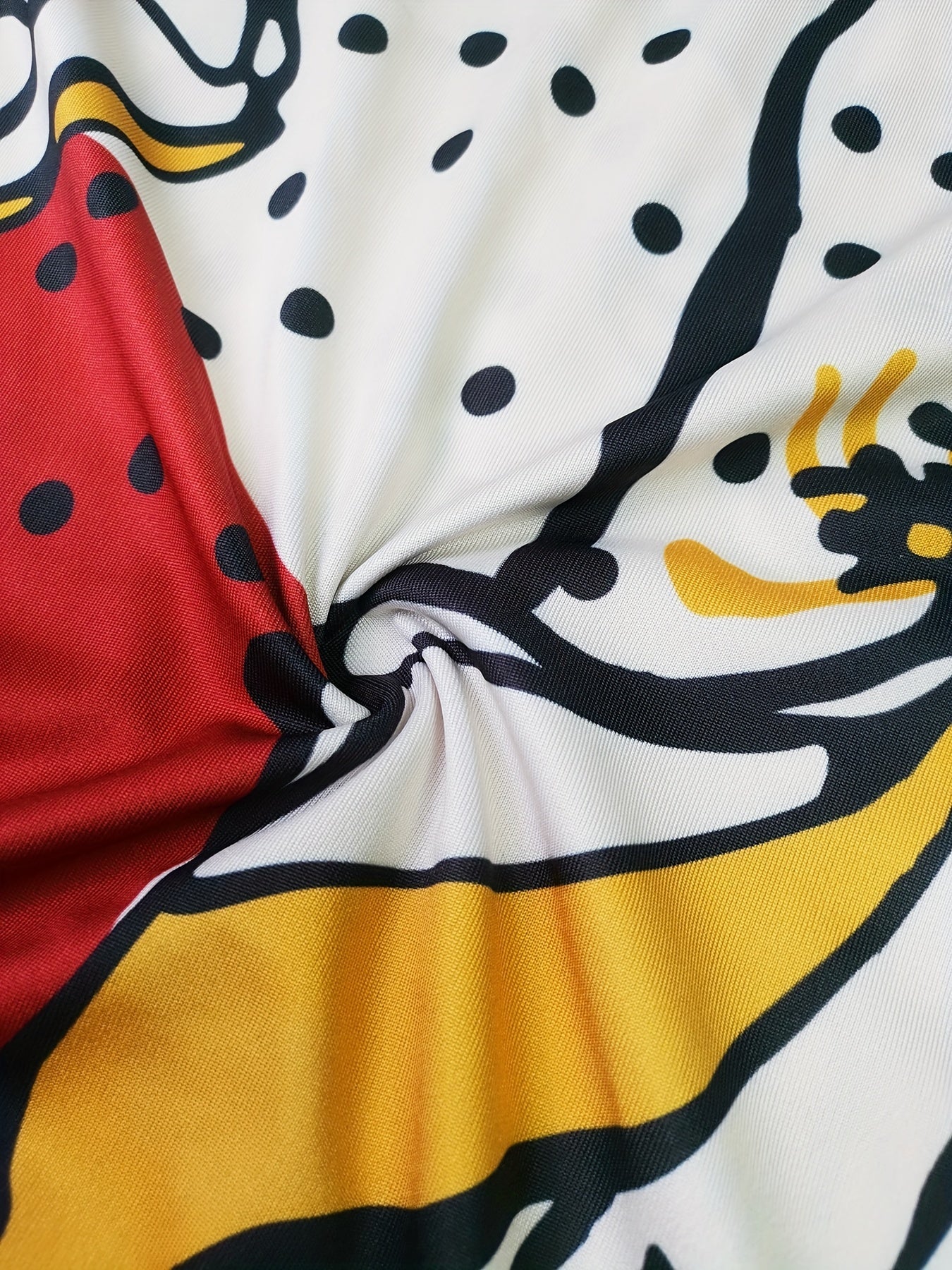 Abito bodycon elegante - Abito elasticizzato senza maniche con stampa marmo, a cuore