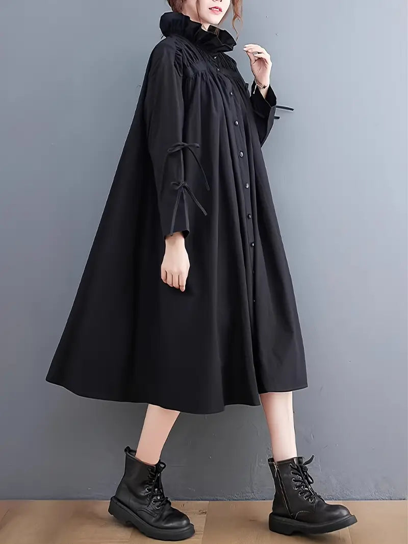 Abito da donna - Collo alto e cerniera