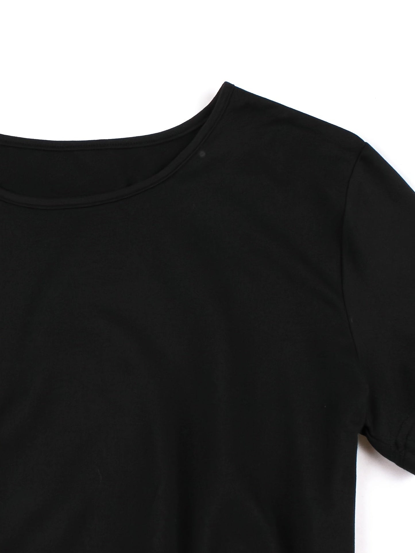 Elegante abito estivo con stampa floreale - maniche corte, scollatura rotonda, vestibilità sartoriale