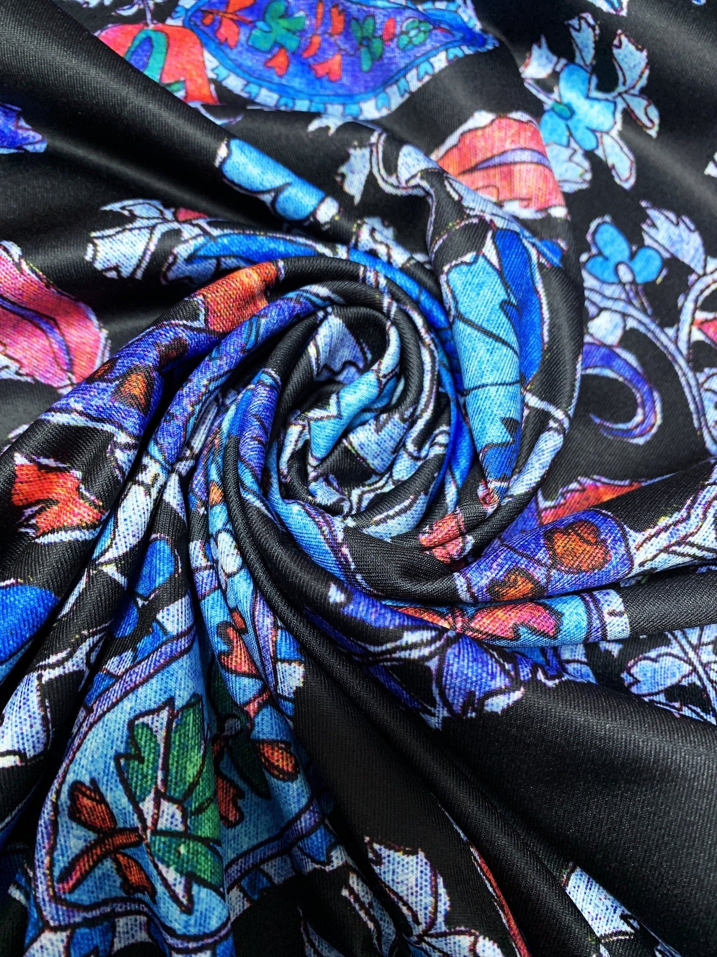 Abito estivo leggero - motivo paisley, scollo a V, senza maniche, arioso ed elegante