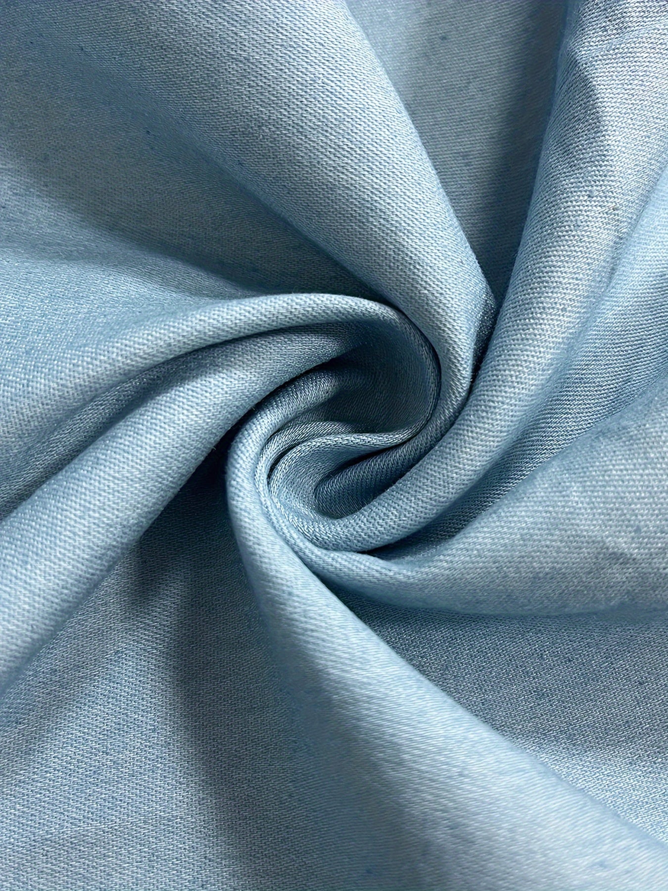 Abito oversize in denim Abito midi estivo in misto cotone, sciolto e di dimensioni ridotte