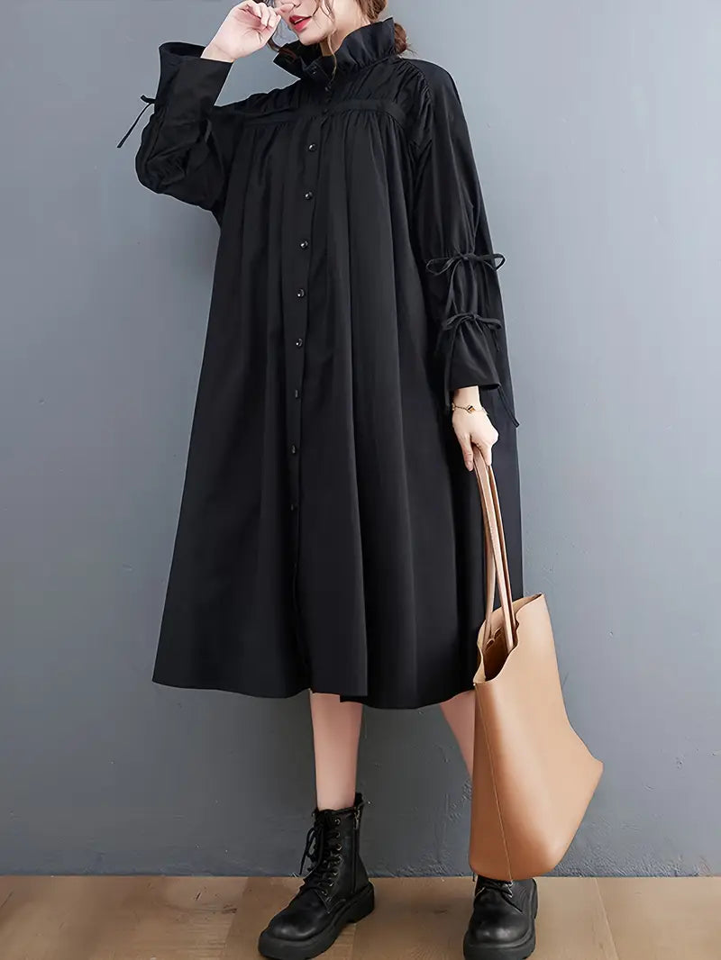 Abito da donna - Collo alto e cerniera