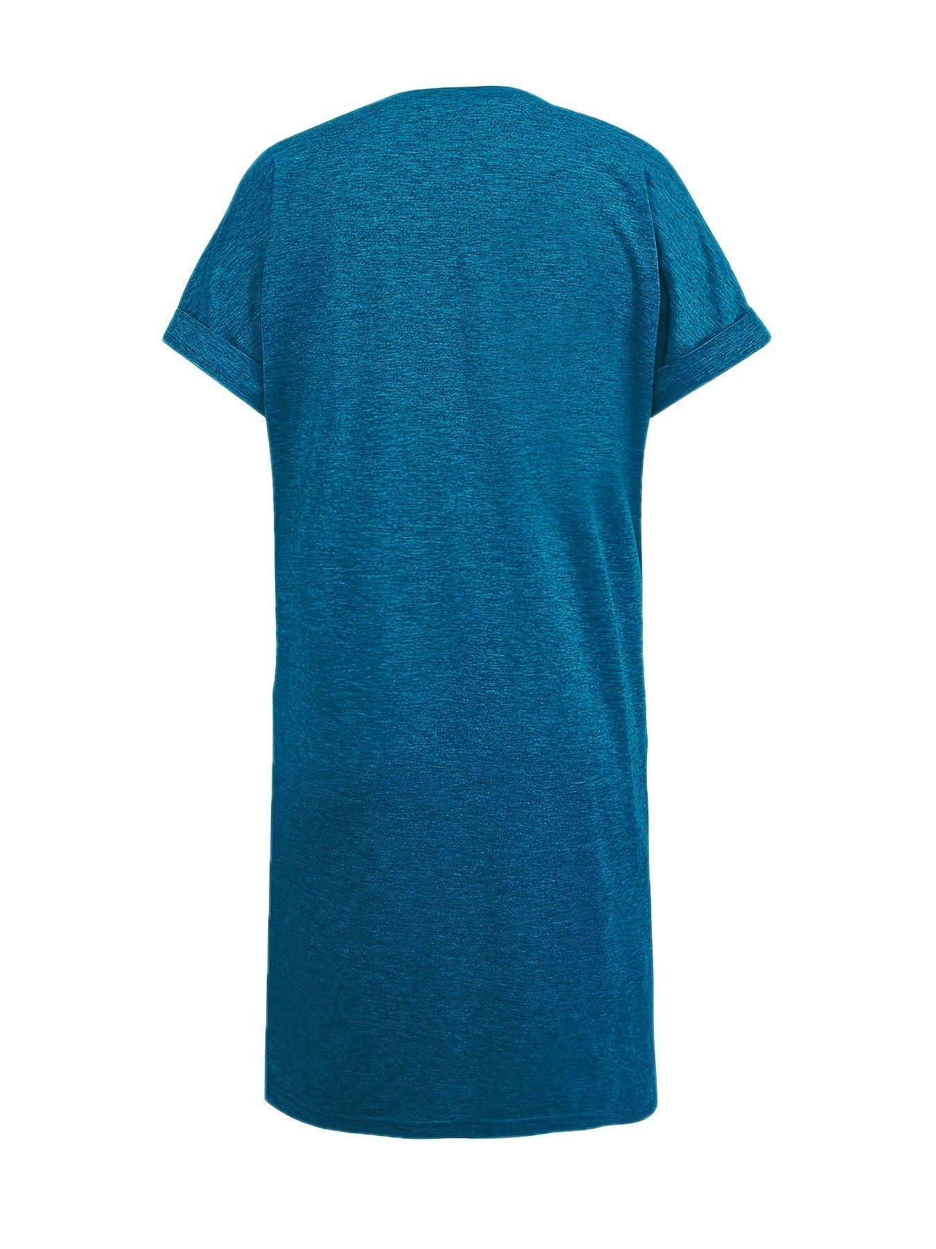 Abito casual arioso con tasche - maniche corte, estate e primavera