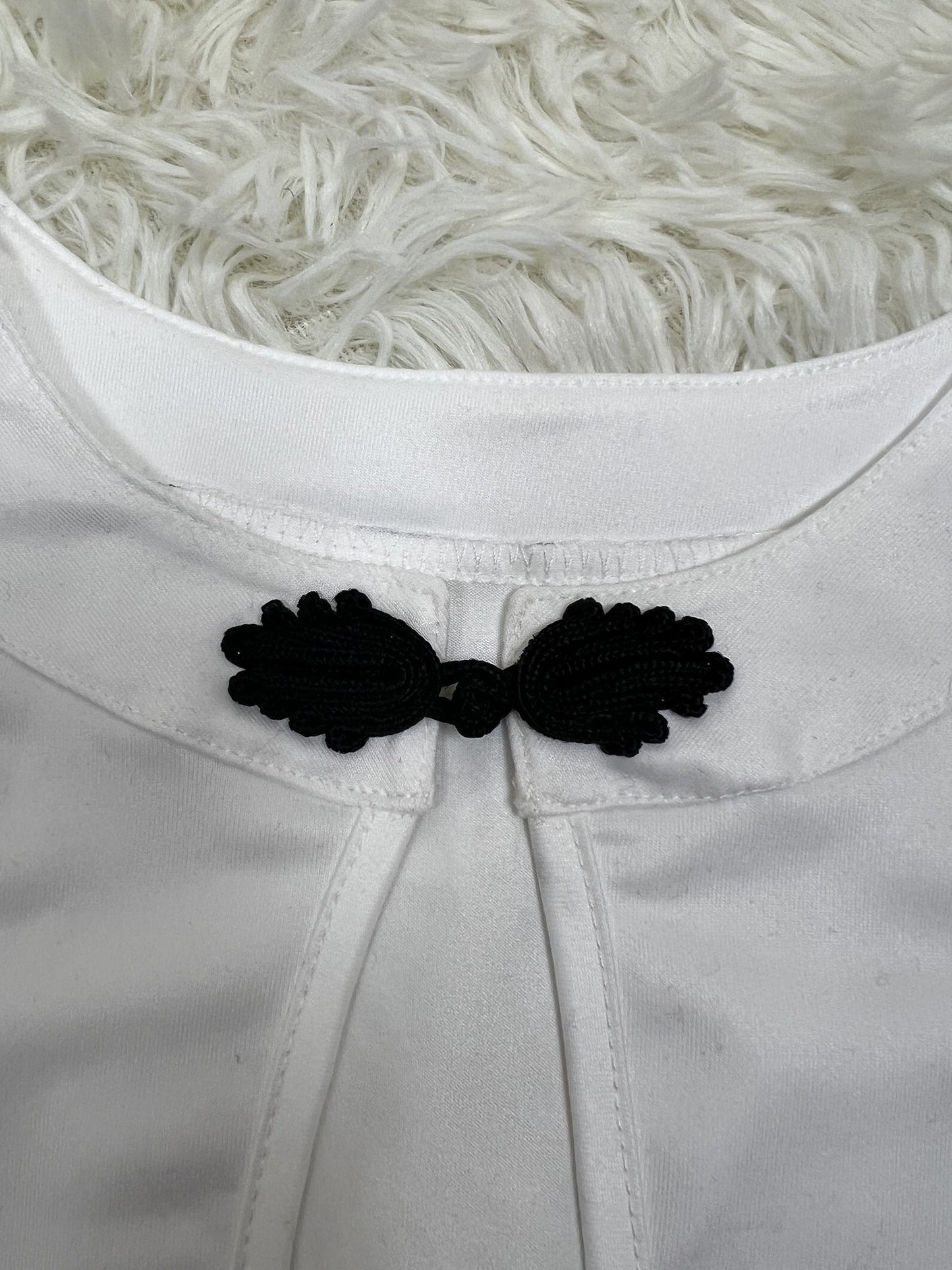 Elegante abito senza spalline a righe linea A estate